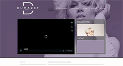 Desktop Screenshot of dumazetbeaute.com